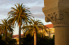 Image of the Stanford Main Quad and palm trees